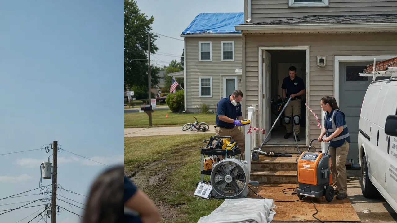 Water Damage Repair in Washburn, ND near me